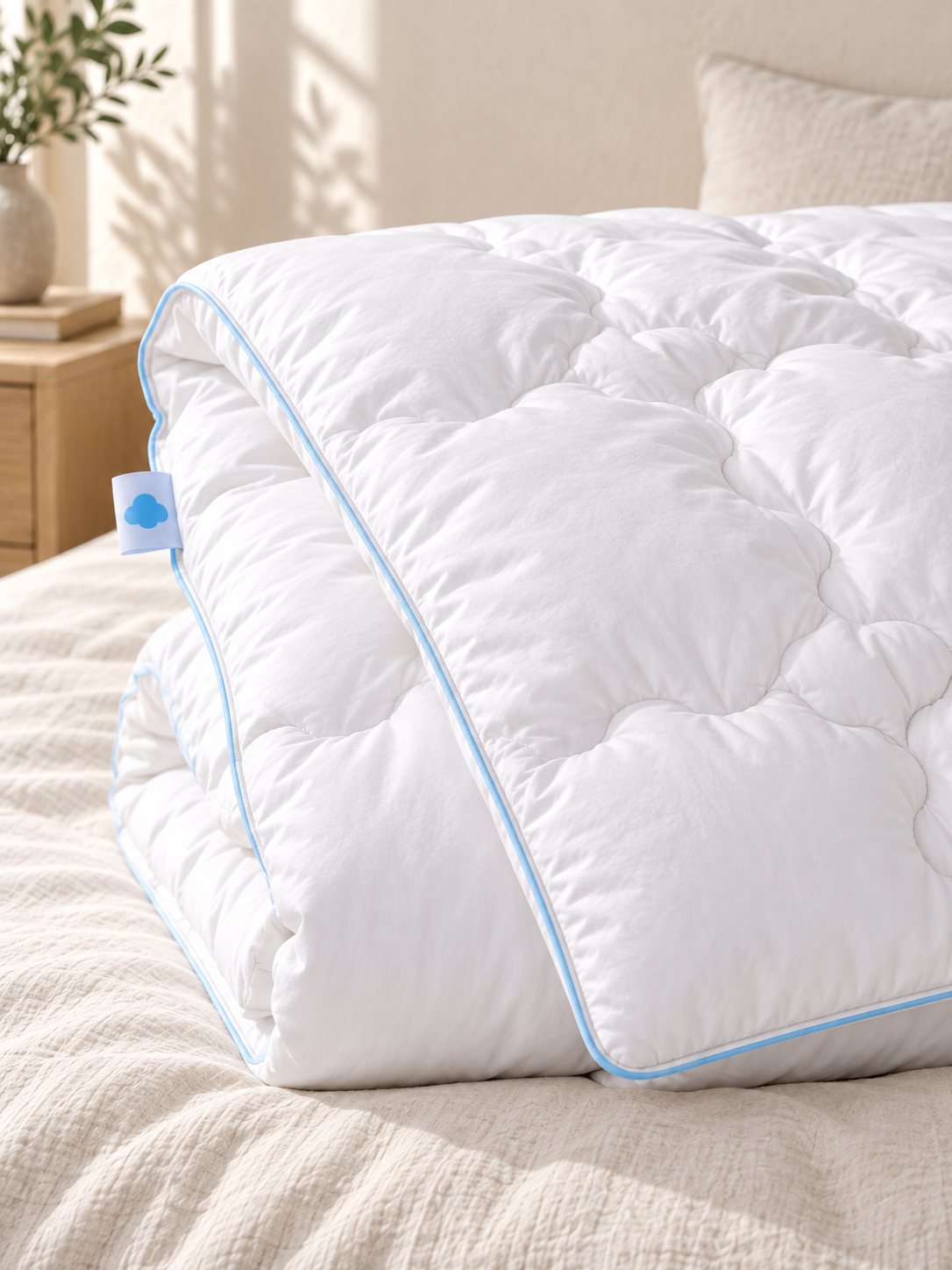 Volume de la couette duvet et plumes Sleepillo