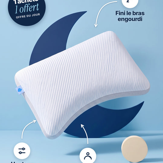 Sleepillo Plus – Oreiller incurvé